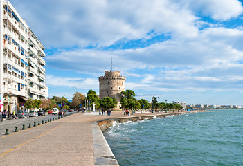 The tower on the shore