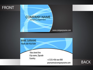 modern business card template