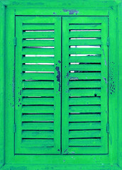 wooden shutters