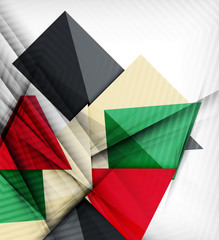 Geometrical vector abstract background