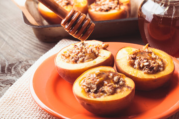Stuffed Baked Peaches