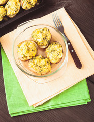 Stuffed baked potato