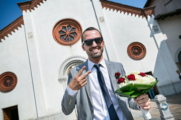 sposi occhiali