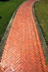bricks block way