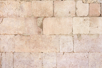 Obraz premium Ancient roman stone wall texture background