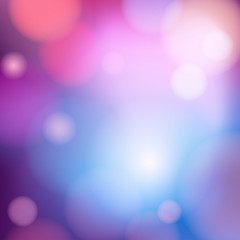 Graceful background with colorful bokeh