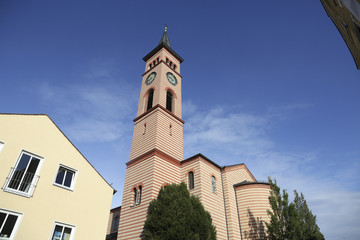 Fototapeta na wymiar Friedberger Kirche St. Jakob