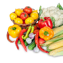 Healthy Organic Raw Vegetables. Food ingredient