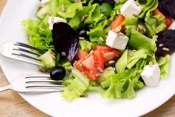 health food for the breakfast