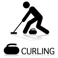 Curling icon