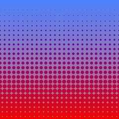 Muster Kreise rot blau  #140219-svg04