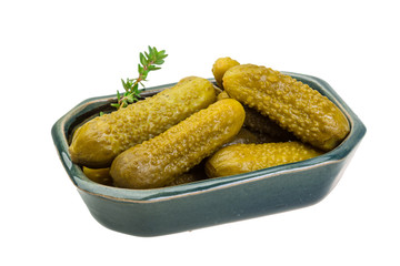 Marinated cucumbers