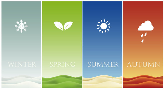 Four Seasons cards