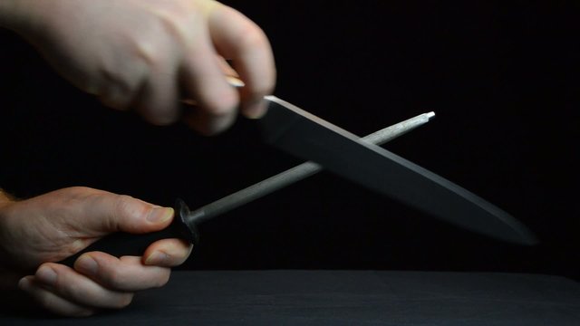 knife sharpening cool light