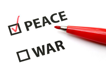 Peace or war