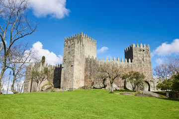 Guimaraes Castle, the north of Portugal