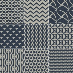 seamless geometric pattern grain paper texture