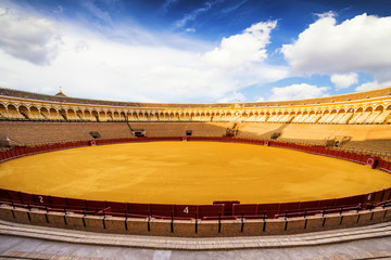 Bullfight arena (Plaza de toros de la Real Maestranza) Sevilla