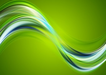 Colorful abstract wavy background