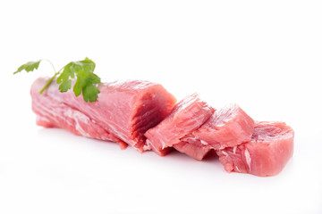 raw meat