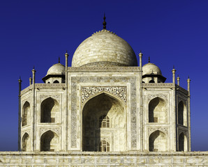Alone in Taj Mahal