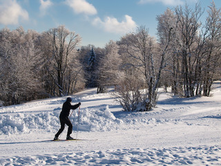 skieur de fond