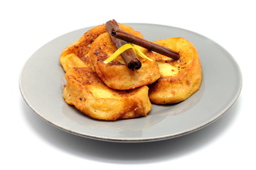 Torrijas. French toast. Pain perdu