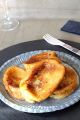 Torrijas. French toast. Pain perdu
