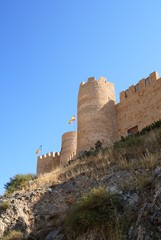 Naklejka premium Spanish castle Castalla, Alicante