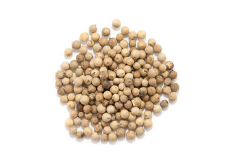 White pepper grains