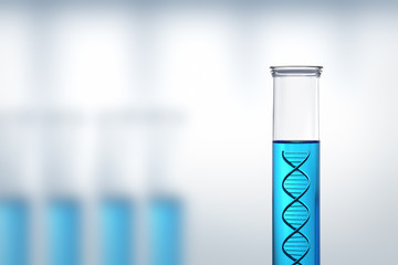 DNA research or testing in a laboratory - 61701014
