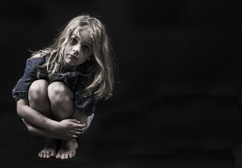 Little girl abused or neglected