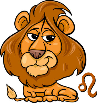 leo or the lion zodiac sign