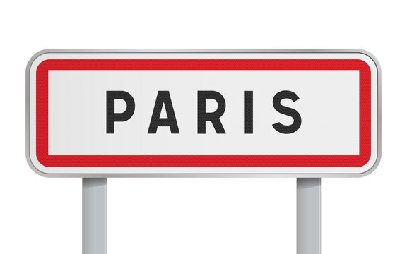 Fototapeta Panneau Paris