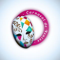 Carnaval de Venise - Illustration vectorielle