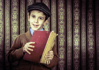 Child with red vintage book © Deyan Georgiev