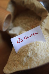 attention farine avec gluten !