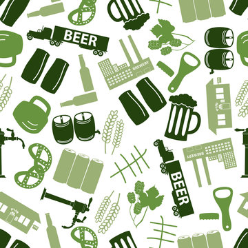 beer icon color pattern eps10