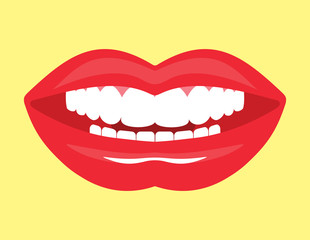 Fototapeta premium Beautiful smile