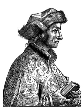 Medieval Portrait : Man - end 15th century