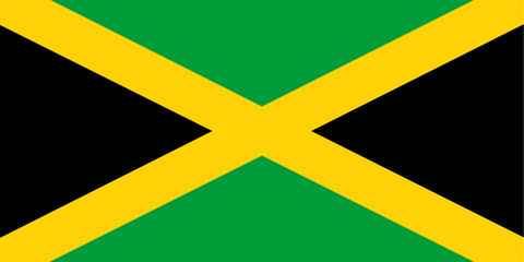 Jamaican flag.