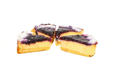 Cheesecake isolated