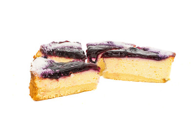 Cheesecake isolated