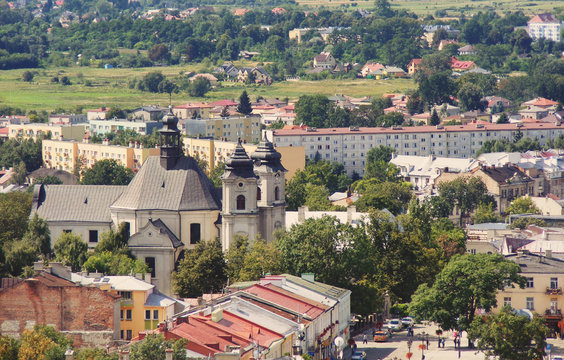 Chełm, Widok na Kości&oacute;ł Rozesłania Świętych Apostoł&oacute;w