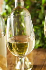 Refreshring White Wine in a Glass