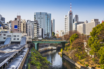 Obraz premium Tokyo, Japan at Ochanomizu University District