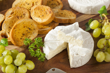 Organic Homemade White Brie Cheese