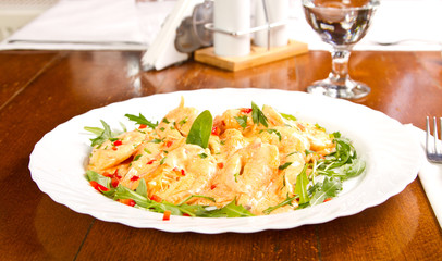 Shrimp dish