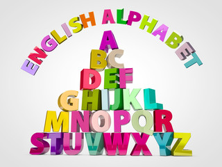 English alphabet