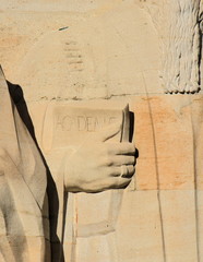 Reformation wall in Geneva, Switzerland.